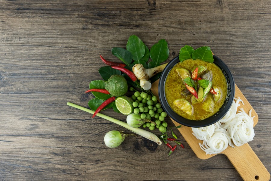 Quelle est la meilleure recette de curry vert poulet ?